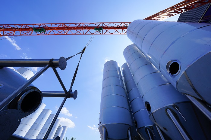 天泰<a href=http://m.jsrgmr.com/ target=_blank class=infotextkey>啤酒設備</a>室外發酵罐